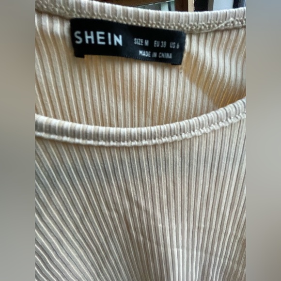 Ribbed Drawstring Side Dress - Picture 6 of 6